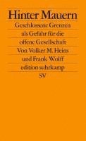 Volker M. Heins, Frank Wolff - Hinter Mauern, Häftad