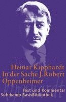 bokomslag In der Sache J. Robert Oppenheimer - Schauspiel