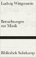 Ludwig Wittgenstein, Walter Zimmermann - Betrachtungen zur Musik, Inbunden