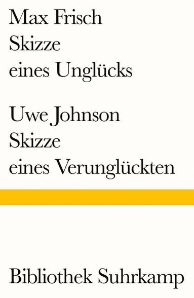 bokomslag Skizze eines Unglücks/Skizze eines Verunglückten