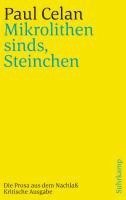 bokomslag »Mikrolithen sinds, Steinchen«