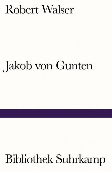 bokomslag Jakob von Gunten