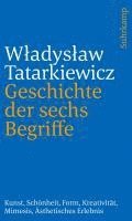 W¿adys¿aw Tatarkiewicz - Geschichte der sechs Begriffe, Häftad