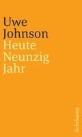 Uwe Johnson, Norbert Mecklenburg - Heute Neunzig Jahr, Häftad