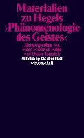 bokomslag Materialien zu Hegels Phänomenologie des Geistes