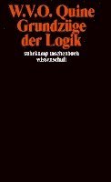 Willard van Orman Quine - Grundzüge der Logik, Häftad