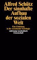 Alfred Schütz - Der sinnhafte Aufbau der sozialen Welt, Häftad