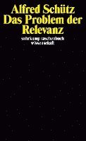 Alfred Schütz, Richard M. Zaner - Das Problem der Relevanz, Häftad