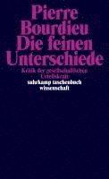 Die feinen Unterschiede 1