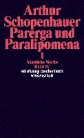 bokomslag Parerga und Paralipomena I. Kleine philosophische Schriften