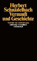 Herbert Schnädelbach - Vernunft und Geschichte, Häftad