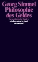 bokomslag Philosophie des Geldes