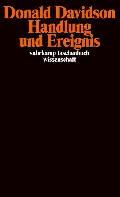 Donald Davidson, Dieter Henrich, Niklas Luhmann - Handlung und Ereignis, Häftad