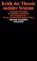 Werner Krawietz, Michael Welker - Kritik der Theorie sozialer Systeme, Häftad
