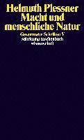Helmuth Plessner - Gesammelte Schriften 5. Macht und menschliche Natur, Häftad
