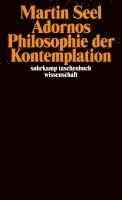 bokomslag Adornos Philosophie der Kontemplation