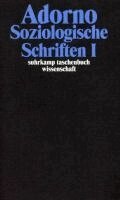 Theodor W. Adorno - Soziologische Schriften I, Häftad