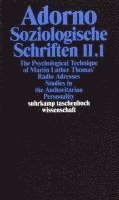 Theodor W. Adorno - Soziologische Schriften 2, Häftad