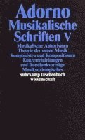 bokomslag Musikalische Schriften 5