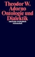 Theodor W. Adorno, Rolf Tiedemann - Ontologie und Dialektik, Häftad