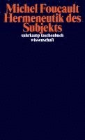 Michel Foucault - Hermeneutik des Subjekts, Häftad