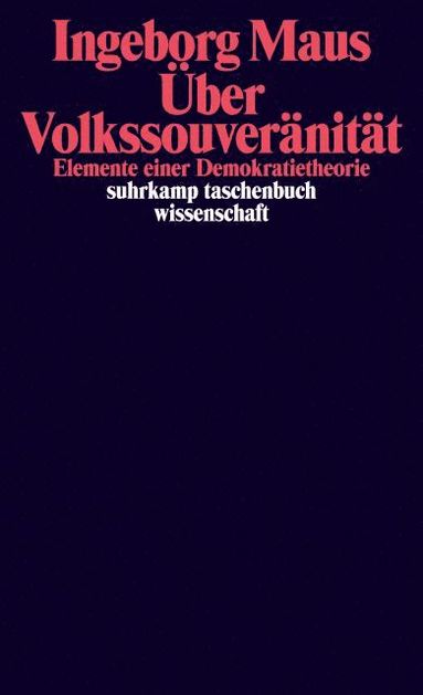 bokomslag Über Volkssouveränität