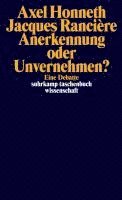 Axel Honneth, Jacques Rancière, Katia Genel, Jean-Philippe Deranty - Anerkennung oder Unvernehmen?, Häftad