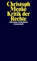 Christoph Menke - Kritik der Rechte, Häftad