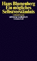 Hans Blumenberg, Rüdiger Zill - Ein mögliches Selbstverständnis, Häftad