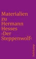 bokomslag Materialien zu Hermann Hesses 'Der Steppenwolf'