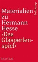 Hermann Hesse, Volker Michels - Materialien zu Hermann Hesse: Das Glasperlenspiel I, Häftad