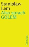 Stanislaw Lem - Also sprach GOLEM, Häftad