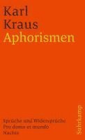 Karl Kraus, Christian Wagenknecht - Aphorismen, Häftad