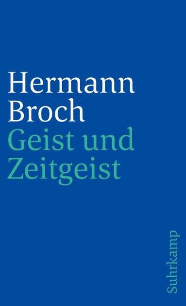 bokomslag Geist und Zeitgeist