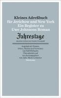 bokomslag Kleines Adressbuch für Jerichow und New York