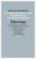 Rolf Michaelis, Anke-Marie Lohmeier - Kleines Adressbuch für Jerichow und New York, Häftad