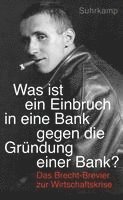 bokomslag "Was ist ein Einbruch in eine Bank gegen die Gründung einer Bank?"