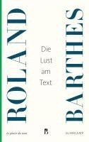 Roland Barthes - Die Lust am Text, Häftad