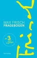 Max Frisch, Tobias Amslinger, Thomas Strässle - Fragebogen, Inbunden