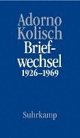 Theodor W. Adorno, Rudolf Kolisch, Claudia Maurer Zenck - Briefe und Briefwechsel, Inbunden