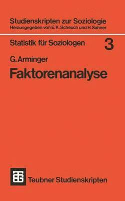 Faktorenanalyse, Häftad