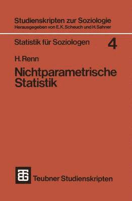 Heinz Renn, Heinz Renn - Nichtparametrische Statistik, Häftad