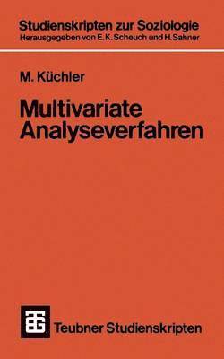 bokomslag Multivariate Analyseverfahren