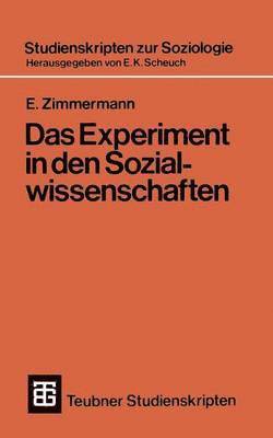 Das Experiment in den Sozialwissenschaften 1