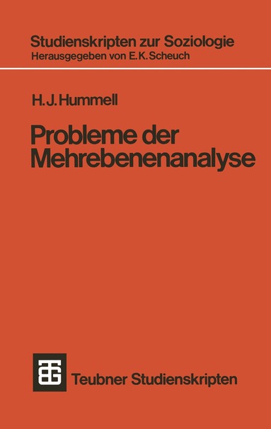 Probleme der Mehrebenenanalyse, Häftad