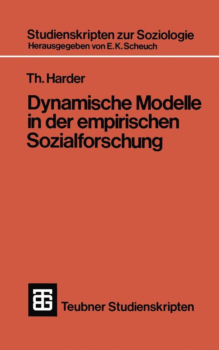 Dynamische Modelle in der empirischen Sozialforschung, Häftad