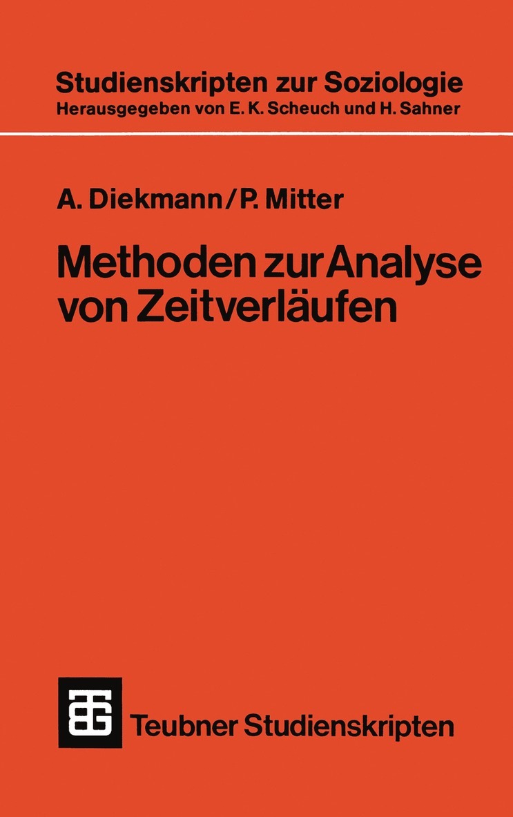 P. Mitter - Methoden zur Analyse von Zeitverläufen, Häftad