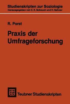 bokomslag Praxis der Umfrageforschung