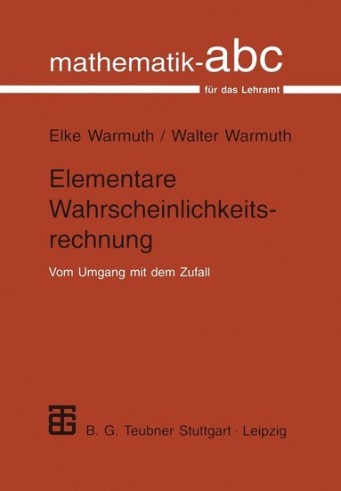 bokomslag Elementare Wahrscheinlichkeitsrechnung