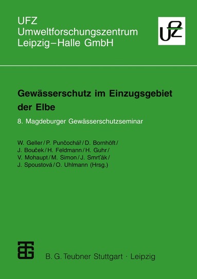 Walter Geller - Gewässerschutz im Einzugsgebiet der Elbe, Häftad